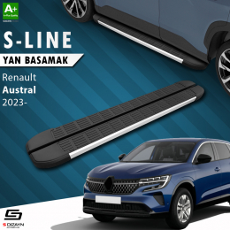 S-Dizayn Renault Austral S-Line Aluminyum Yan Basamak 183 Cm 2023 Üzeri