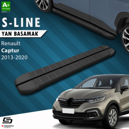 S-Dizayn Renault Captur S-Line Siyah Yan Basamak 173 Cm 2013-2020