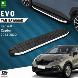 S-Dizayn Renault Captur Evo Aluminyum Yan Basamak 173 Cm 2013-2020