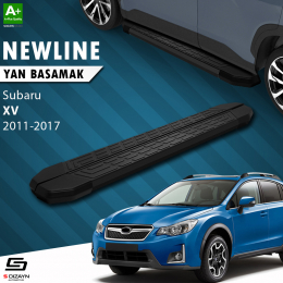 S-Dizayn Subaru XV NewLine Siyah Yan Basamak 173 Cm 2011-2017