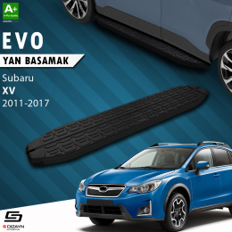 S-Dizayn Subaru XV Evo Siyah Yan Basamak 173 Cm 2011-2017