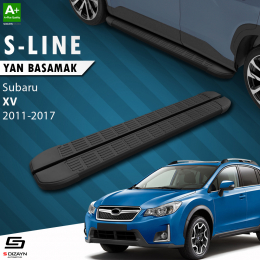 S-Dizayn Subaru XV S-Line Siyah Yan Basamak 173 Cm 2011-2017