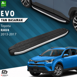 S-Dizayn Toyota Rav 4 4 Evo Krom Yan Basamak 173 Cm 2013-2017
