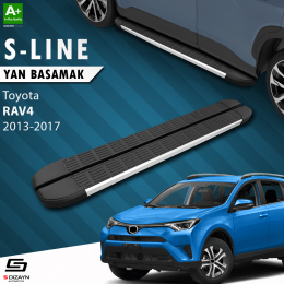 S-Dizayn Toyota Rav 4 4 S-Line Aluminyum Yan Basamak 173 Cm 2013-2017