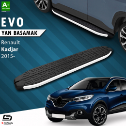 S-Dizayn Renault Kadjar Evo Aluminyum Yan Basamak 173 Cm 2015 Üzeri