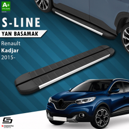 S-Dizayn Renault Kadjar S-Line Aluminyum Yan Basamak 173 Cm 2015 Üzeri