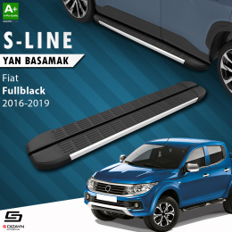 S-Dizayn Fiat Fullback S-Line Aluminyum Yan Basamak 193 Cm 2016-2019