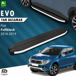 S-Dizayn Fiat Fullback Evo Aluminyum Yan Basamak 193 Cm 2016-2019