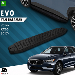 S-Dizayn Volvo Xc60 2 Evo Siyah Yan Basamak 193 Cm 2017 Üzeri