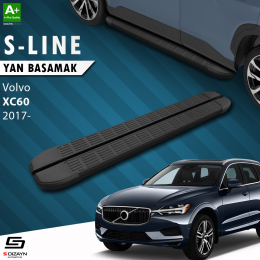 S-Dizayn Volvo Xc60 2 S-Line Siyah Yan Basamak 193 Cm 2017 Üzeri
