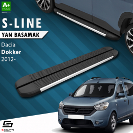 S-Dizayn Dacia Dokker S-Line Aluminyum Yan Basamak 203 Cm 2012 Üzeri