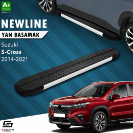 S-Dizayn Suzuki SX4 2 S-Cross NewLine Aluminyum Yan Basamak 179 Cm 2014-2021