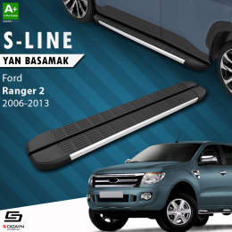 S-Dizayn Ford Ranger 2 S-Line Aluminyum Yan Basamak 193 Cm 2006-2013