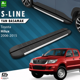 S-Dizayn Toyota Hilux 7 S-Line Aluminyum Yan Basamak 203 Cm 2006-2015