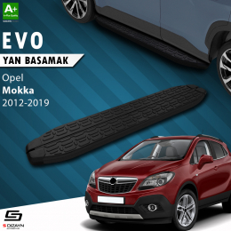 S-Dizayn Opel Mokka Evo Siyah Yan Basamak 163 Cm 2012-2019