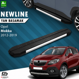 S-Dizayn Opel Mokka NewLine Krom Yan Basamak 163 Cm 2012-2019