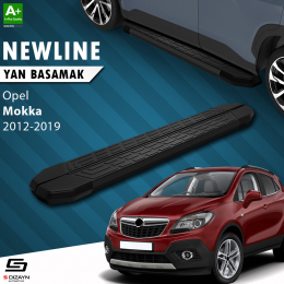 S-Dizayn Opel Mokka NewLine Siyah Yan Basamak 163 Cm 2012-2019