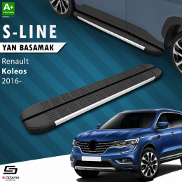 S-Dizayn Renault Koleos 2 S-Line Aluminyum Yan Basamak 163 Cm 2016 Üzeri