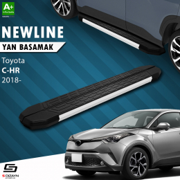 S-Dizayn Toyota C-HR NewLine Aluminyum Yan Basamak 173 Cm 2018-2023 A+ Kalite