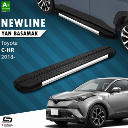 S-Dizayn Toyota C-HR NewLine Krom Yan Basamak 173 Cm 2018-2023 A+ Kalite