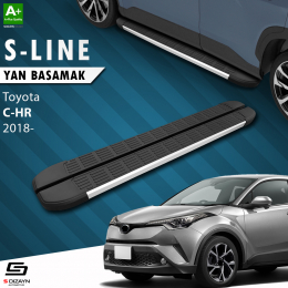 S-Dizayn Toyota C-HR S-Line Aluminyum Yan Basamak 173 Cm 2018 Üzeri