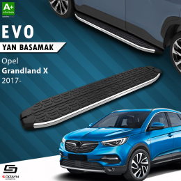 S-Dizayn Opel Grandland X Evo Krom Yan Basamak 183 Cm 2017 Üzeri