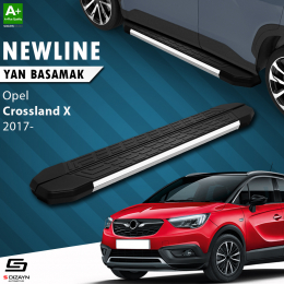 S-Dizayn Opel Crossland X NewLine Krom Yan Basamak 179 Cm 2017 Üzeri