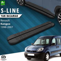 S-Dizayn Renault Kangoo S-Line Siyah Yan Basamak 183 Cm 1998-2007