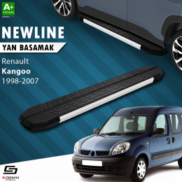 S-Dizayn Renault Kangoo NewLine Aluminyum Yan Basamak 189 Cm 1998-2007