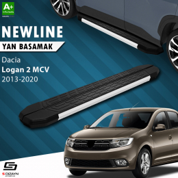 S-Dizayn Dacia Logan 2 MCV NewLine Aluminyum Yan Basamak 183 Cm 2013-2020