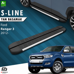 S-Dizayn Ford Ranger 3 S-Line Aluminyum Yan Basamak 203 Cm 2012 Üzeri