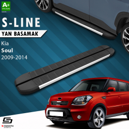 S-Dizayn Kia Soul S-Line Aluminyum Yan Basamak 173 Cm 2009-2014