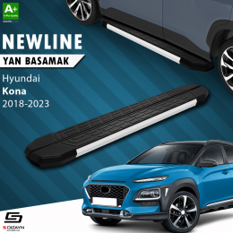 S-Dizayn Hyundai Kona NewLine Aluminyum Yan Basamak 179 Cm 2018-2023