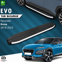 S-Dizayn Hyundai Kona Evo Aluminyum Yan Basamak 173 Cm 2018-2023