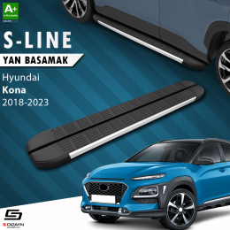 S-Dizayn Hyundai Kona S-Line Aluminyum Yan Basamak 173 Cm 2018-2023