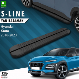 S-Dizayn Hyundai Kona S-Line Siyah Yan Basamak 173 Cm 2018-2023