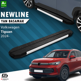 S-Dizayn VW Tiguan 3 NewLine Aluminyum Yan Basamak 183 Cm 2024 Üzeri