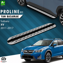 S-Dizayn Subaru XV OEM Still Pro V2 Aluminyum Yan Basamak 173 Cm 2011-2017 A+ Kalite