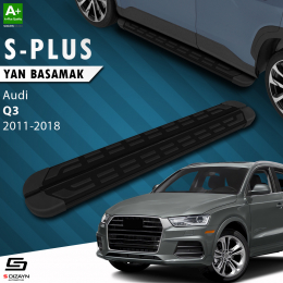 S-Dizayn Audi Q3 8U S-Plus Siyah Yan Basamak 173 Cm 2011-2018