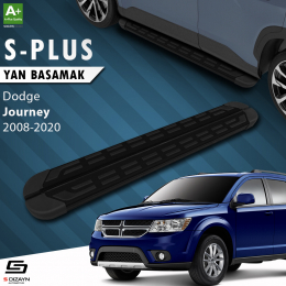 S-Dizayn Dodge Journey S-Plus Siyah Yan Basamak 183 Cm 2008-2020 A+ Kalite