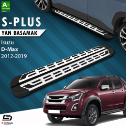 S-Dizayn Isuzu D-Max 2 S-Plus Gri Yan Basamak 203 Cm 2012-2019