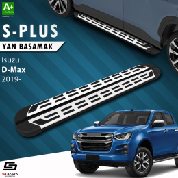 S-Dizayn Isuzu D-Max 3 S-Plus Gri Yan Basamak 203 Cm 2019 Üzeri