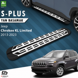 S-Dizayn Jeep Cherokee KL S-Plus Gri Yan Basamak 173 Cm 2013-2023 A+ Kalite