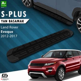 S-Dizayn Land Rover Range Rover Evoque S-Plus Siyah Yan Basamak 173 Cm 2012-2017 A+ Kalite