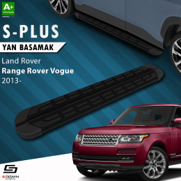 S-Dizayn Land Rover Rover Range Rover Vogue 3 S-Plus Siyah Yan Basamak 193 Cm 2013 Üzeri A+ Kalite