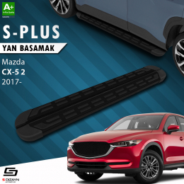 S-Dizayn Mazda CX-5 2 S-Plus Siyah Yan Basamak 183 Cm 2017 Üzeri A+ Kalite