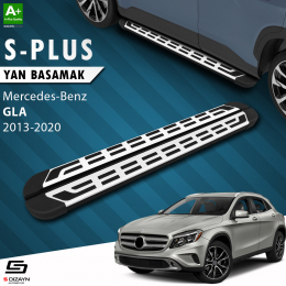 S-Dizayn Mercedes GLA X156 S-Plus Gri Yan Basamak 183 Cm 2013-2020 A+ Kalite