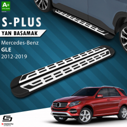 S-Dizayn Mercedes GLE W166 S-Plus Gri Yan Basamak 193 Cm 2012-2019