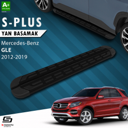 S-Dizayn Mercedes GLE W166 S-Plus Siyah Yan Basamak 193 Cm 2012-2019