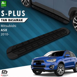 S-Dizayn Mitsubishi ASX S-Plus Siyah Yan Basamak 183 Cm 2010 Üzeri A+ Kalite